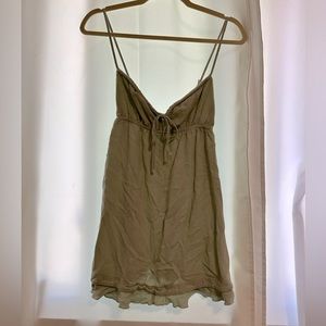 Cottagecore Light Green Dress